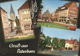 71948615 Paderborn Liberius Brunnen Domturm Marienplatz Rathaus Paderborn - Paderborn