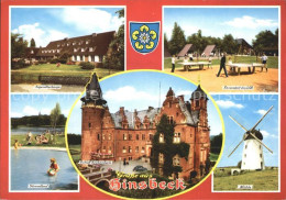 71948526 Hinsbeck Jugendherberge Feriendorf Windmuehle Strandbad Schloss Wappen  - Nettetal