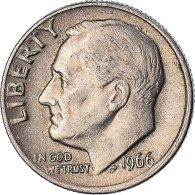 Monnaie, États-Unis, Dime, 1966 - 1946-...: Roosevelt