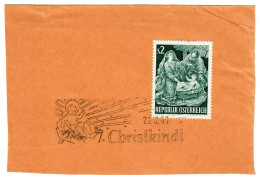Briefausschnitt Christkindl 1963 - Used Stamps