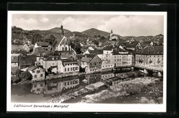 AK Gernsbach I. Murgtal, Ortsansicht Mit Wasserpartie  - Gernsbach