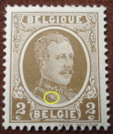 BELGIQUE N°191 V28 Décoration Blanche à Gauche Mnh** - 1901-1930