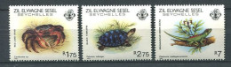 211 ZIL ELWAGNE SESEL Seychelles 1983 - Yvert 60/62 - Crabe Tortue Lezard - Neuf **(MNH) Sans Charniere - Seychelles (1976-...)