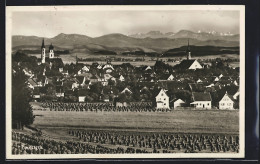 AK Leutkirch, Ortsansicht Mit Umland  - Leutkirch I. Allg.