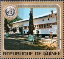 Guinée (Rep) Poste Obl Yv: 504/510 25.Anniversaire De L'OMS (Beau Cachet Rond) - OMS