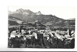 CPA PHOTO DPT 04 BARCELONNETTE ET LE CHAPEAU DU GENDARME - Barcelonnette