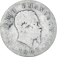 Monnaie, Italie, Lira, 1863 - 1861-1878 : Victor Emmanuel II.