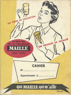 1M1 -- Protège-cahier MAILLE Illustration Chesnot - Food