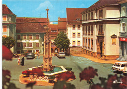 68 ALTKIRCH LA FONTAINE PLACE DE LA MAIRIE - Altkirch