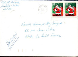 CANADA AFFRANCHISSEMENT COMPOSE SUR LETTRE POUR LA FRANCE 1991 - Storia Postale