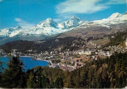 Switzerland Grisons St Moritz Mit Piz Julier - Saint-Moritz