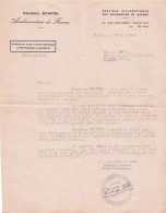 LETTRE DE L'AMBASSADEUR DE FRANCE INFORMANT DU REFUS DES AUTORITES ALLEMANDES DE DELIVRER UN CONGE DE CAPTIVITE 05/1942 - 1939-45