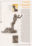 2000 FRANCE Document De La Poste Camille Claudel  N° 3309 - Documenten Van De Post