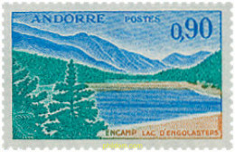 249969 MNH ANDORRA. Admón Francesa 1961 PAISAJE - Altri & Non Classificati