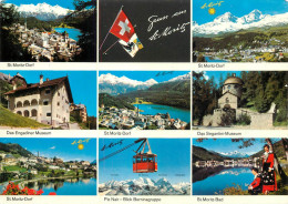 Switzerland Grisons St Moritz Several Sights And Sites - Saint-Moritz