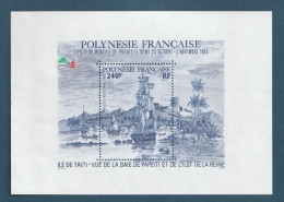 Polynésie Française - YT Bloc N° 11 ** - Neuf Sans Charnière - 1985 - Blocks & Kleinbögen