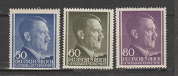 Allemagne ~ Pologne Gouvernement General  1943  N°120 / 22  Neuf X X - Governo Generale