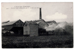 63 PUY DE DOME PONT DU CHATEAU Usine De Bitumes Plan Peu Courant - Pont Du Chateau