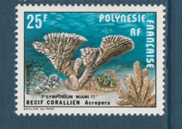 Polynésie Française - Poste Aérienne - YT PA N° 121 ** - Neuf Sans Charnière - 1977 - Unused Stamps