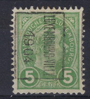 1904  LUXEMBOURG PRIFIX Nr. 20 B   5 Cent Effigie Du GRAND-DUC ADOLPHE (de Profil)  (état Voir Scan) !   LOT 287 - Preobliterati