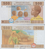 Kongo (Brazzaville) Pick-Nr: 106T D Bankfrisch 2002 500 Francs - Republik Kongo (Kongo-Brazzaville)