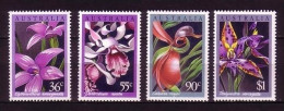 AUSTRALIEN MI-NR. 997-1000 POSTFRISCH(MINT) ORCHIDEEN 1986 - Nuevos