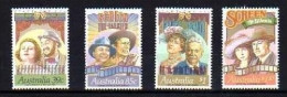 AUSTRALIEN MI-NR. 1157-1160 POSTFRISCH(MINT) SCREEN - SCHAUSPIELER - Mint Stamps