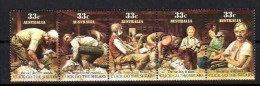 AUSTRALIEN MI-NR. 979-983 ZD POSTFRISCH(MINT) SCHAFSCHUR - CLICK GO THE SHEARS - Mint Stamps