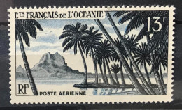 Timbre Neuf** Poste Aérienne Etablissements Français De L'océanie 1955 Y&t N° 32 - Aéreo