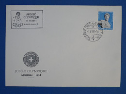 DQ22  SUISSE  JEUX OLYMPIQUES  LETTRE  . 1944  + - Covers & Documents