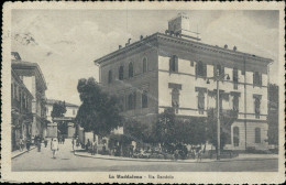 Cl631 Cartolina La Maddalena Via Dandolo Provincia Di Sassari 1949 - Sassari