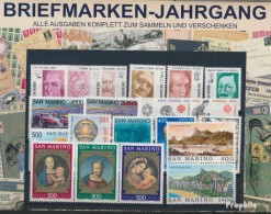 San Marino Postfrisch 1983 Kompletter Jahrgang In Sauberer Erhaltung  - Unused Stamps