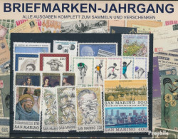 San Marino Postfrisch 1980 Kompletter Jahrgang In Sauberer Erhaltung  - Unused Stamps