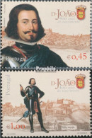 Portugal 2760-2761 (kompl.Ausg.) Postfrisch 2004 König Johann IV. - Neufs
