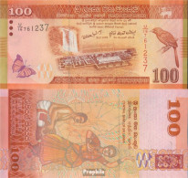 Sri Lanka Pick-Nr: 125a Bankfrisch 2010 100 Rupees - Sri Lanka