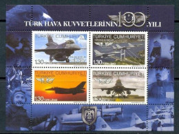 Turquie Yv 3551/3554  * *  TB  Armée Avion Et Pont  - Ongebruikt
