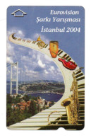 Eurovision Istanbul Istanbul 2004  Télécarte Magnétique Turquie Phonecard ( T 423) - Turkey