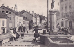 SAINTE CROIX         Place Du Pont Et Fontaine Margot - Sainte-Croix 