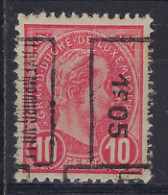 1905  LUXEMBOURG PRIFIX Nr. 26 B 10 Cent Effigie Du GRAND-DUC ADOLPHE (de Profil)  (details & état Voir Scan) !  LOT 287 - Preobliterati