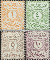 Ägypten D71-D74 Postfrisch 1962 Dienstmarken - Staatswappen - Unused Stamps