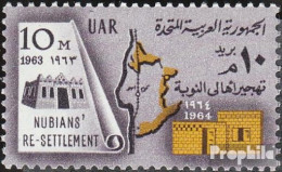 Ägypten 738 (kompl.Ausg.) Postfrisch 1964 Umsiedlung - Unused Stamps