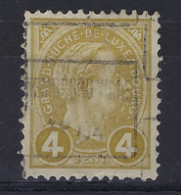 1904  LUXEMBOURG PRIFIX Nr. 19 C 4 Cent  Effigie Du GRAND-DUC ADOLPHE (de Profil)  (details & état Voir Scan) !  LOT 287 - Preobliterati