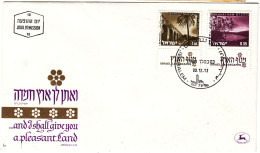 Israël - Lettre De 1973 - Oblit Jerusalem - Aqueduc - - Storia Postale