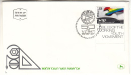 Israël - Lettre De 1974 - Oblit Beer Sheva - Mouvement Jeunesse - - Briefe U. Dokumente