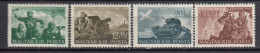 Hungary 1941 - Hungarian Soldier Aid, Mi-Nr. 682/85, MNH** - Nuevos