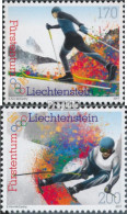 Liechtenstein 1884-1885 (kompl.Ausg.) Postfrisch 2017 Olympische Winterspiele - Nuovi