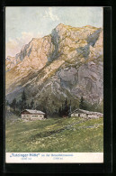 Künstler-AK Edward Theodore Compton: Benediktbeuern, Tutzinger Hütte An Der Benediktenwand  - Compton, E.T.