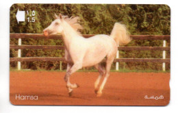 Cheval Horse Animal  Télécarte Oman Phonecard  Telefonkarte ( T 429) - Oman