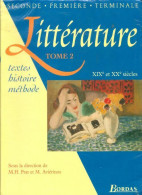 Littérature Tome II (1997) De Marie-Hélène Prat - 12-18 Años