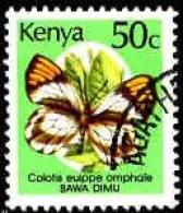 Kenya (Rep) Poste Obl Yv: 413 Mi:417 Colotis Euippe Amphale (TB Cachet Rond) - Kenia (1963-...)